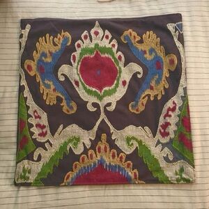 Pottery Barn 24 inch Mercer Ikat pillow cover